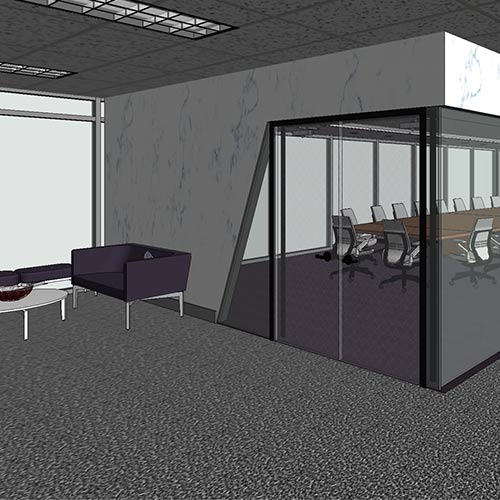 Interior Rendering of Connex.