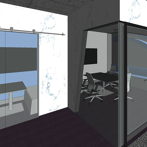 Interior Rendering of Connex.